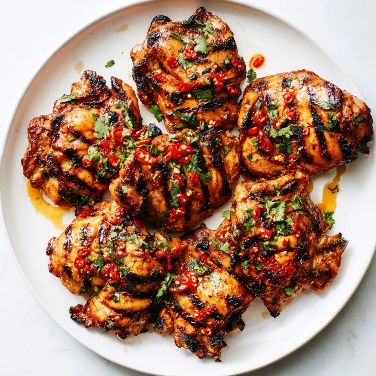 Perfectly grilled Mexican chicken dish with zesty lime and chili seasoning resting on a wooden cutting board
