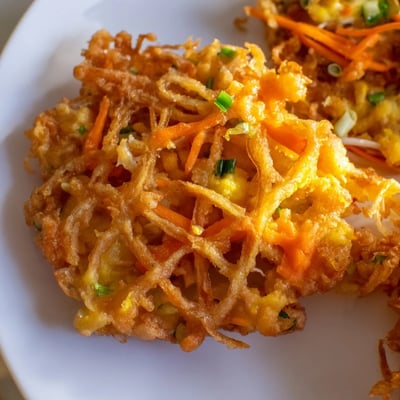 Ukoy Filipino Shrimp Fritters