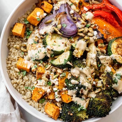 Grain Bowl with Roasted Vegetables